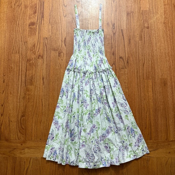 Hill House The Seraphina Midi Nap Strappy Dress in Wisteria size S - Picture 2 of 16